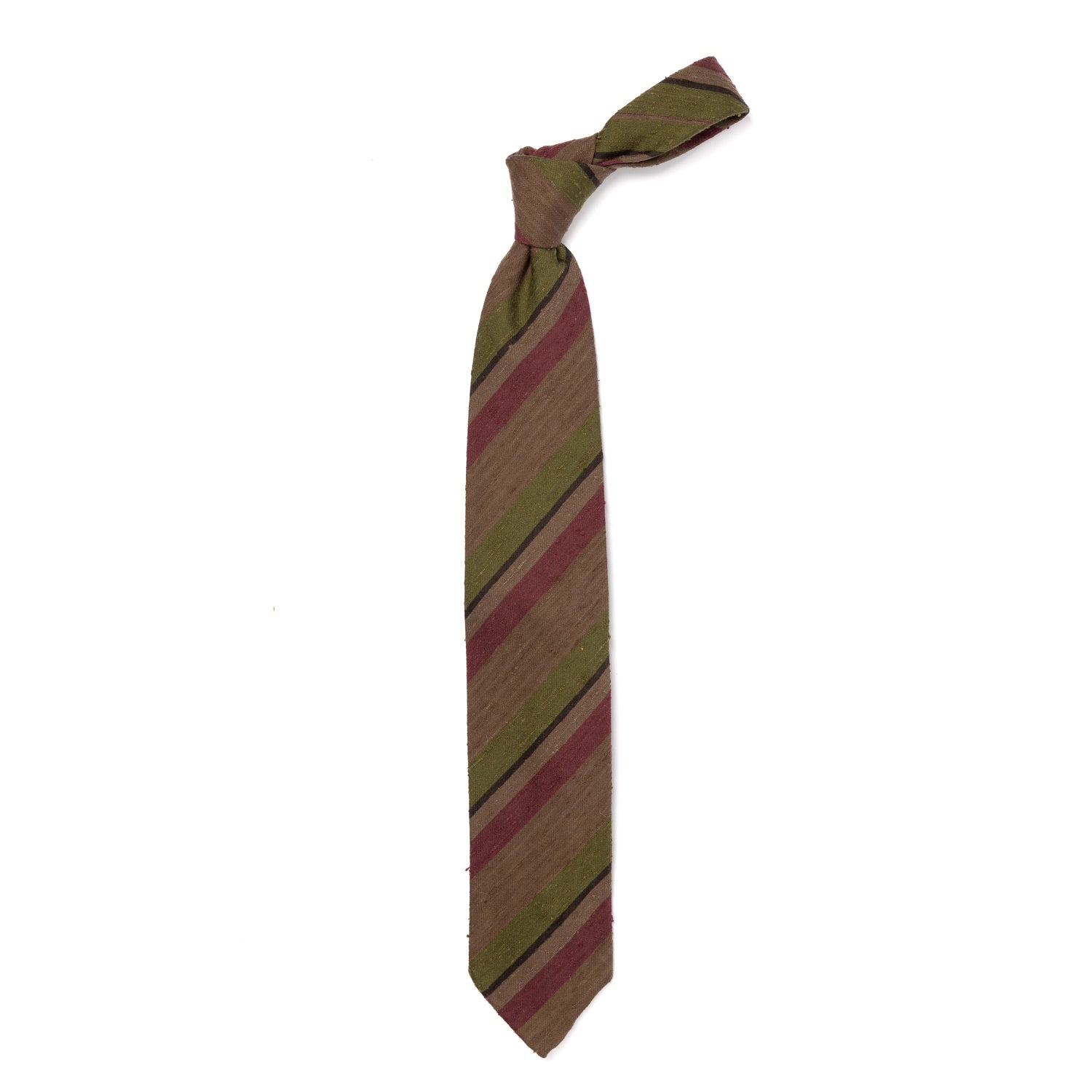 CA Archivio Storico: Tie "Club Multipla" in pure Silk - hand-rolled